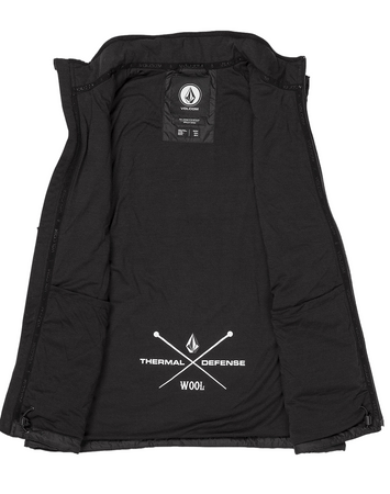 Męska Kamizelka Volcom Utility Puff Vest black 2024